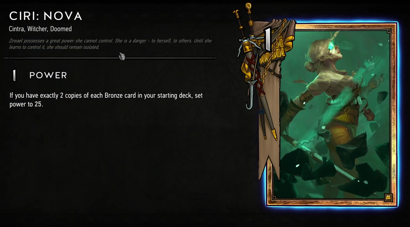 The game’s latest patch has changed Ciri: Nova’s power from 25 to 22.